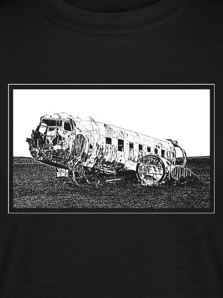 The plane wreck