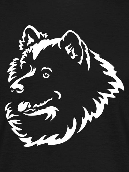 Samoyed Head "Black Edition"