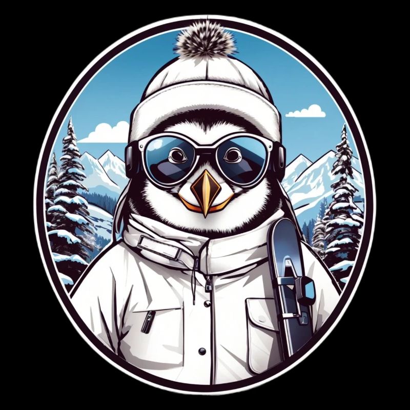 Süßer Pinguin