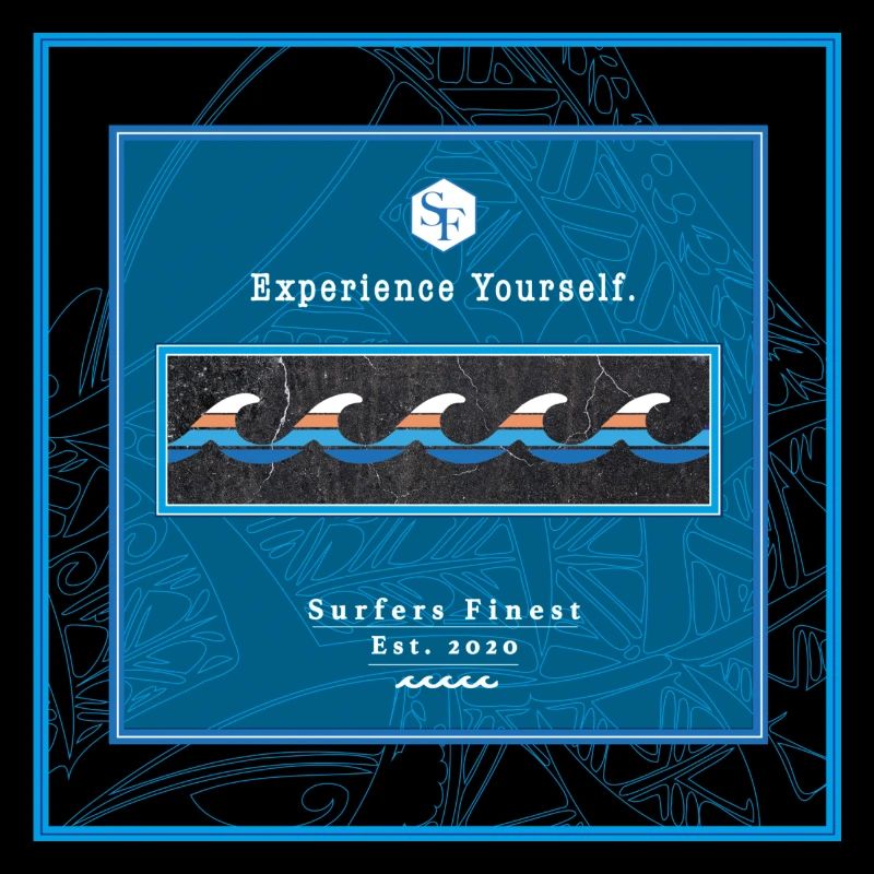 Surf Design Waves Logo Polynesian