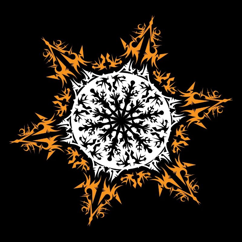 xmas snow crystal snowflake icon icon logo