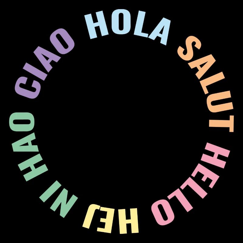 Hola Salut Hello Hej Ni Hao Ciao