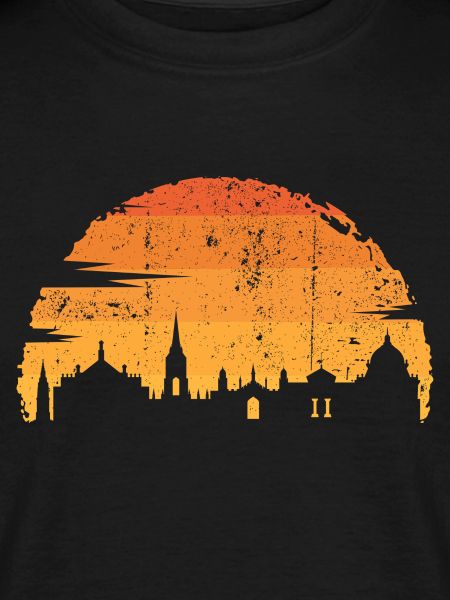 Sunset Skyline Silhouette