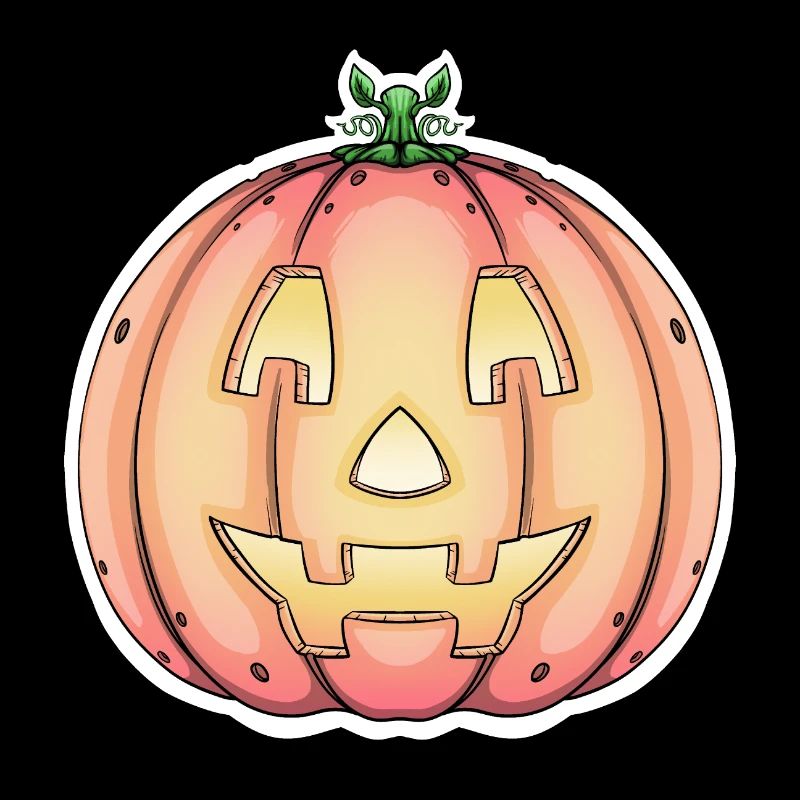 Conception de citrouille d’Halloween Jack-o'-Lantern