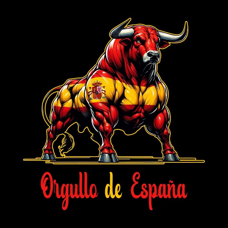 Der Stolz Spaniens Flagge Design