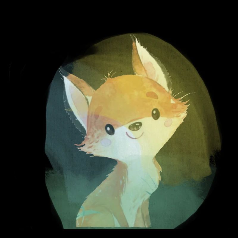 Bébé renard