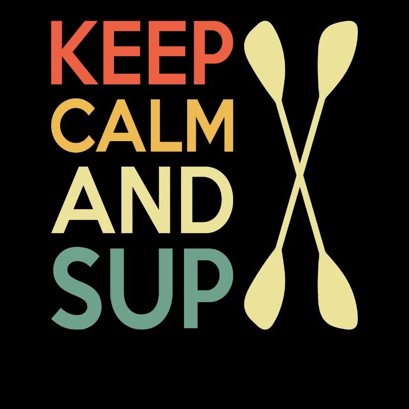 Casual Paddleboard Quote Design