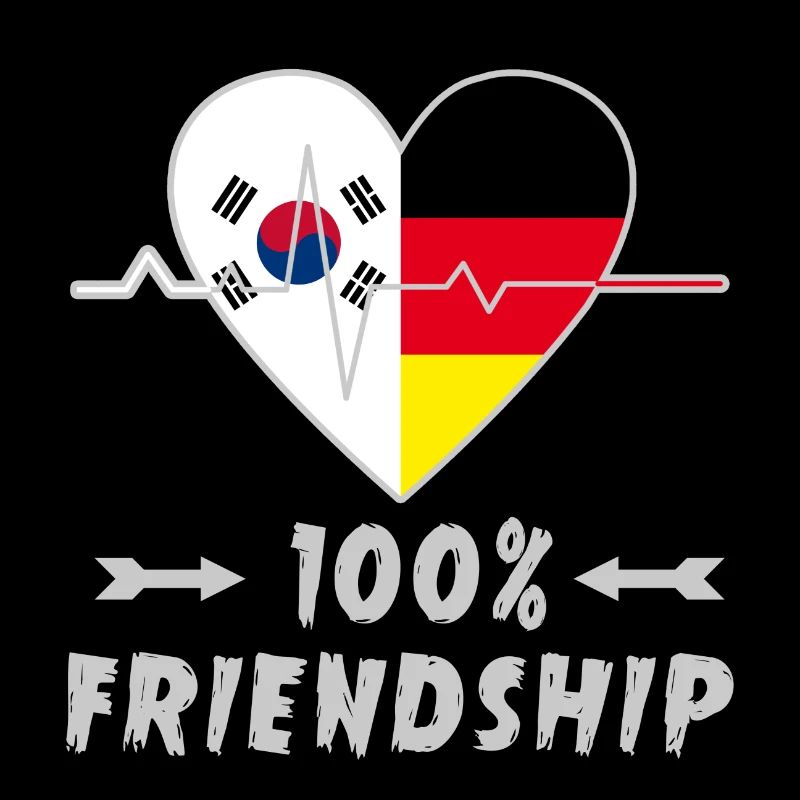 100 % amitié entre la Corée du Sud et l'Allemagne