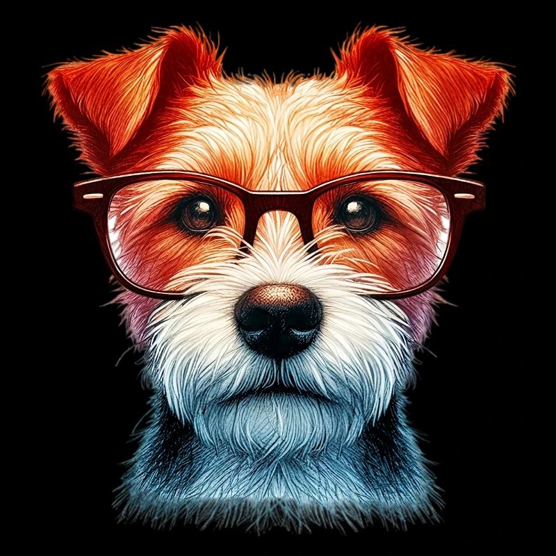 Dog with Glasses