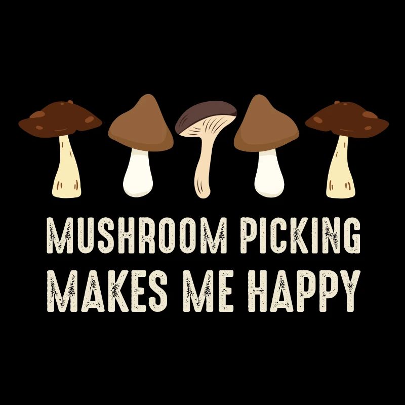 La cueillette des champignons me rend heureuse