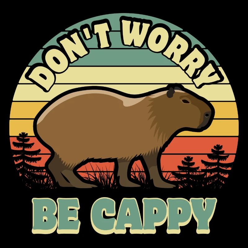 Ne vous inquiétez pas, soyez Cappy - Capybara