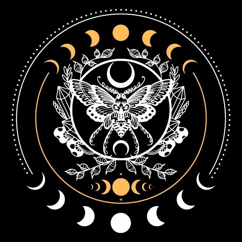 Mandala du Papillon Céleste