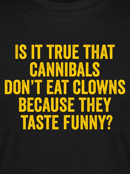 Cannibal Clown Joke Tee