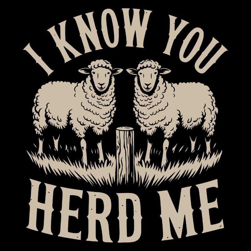 Je sais que tu me conduis mouton Jeu de mots