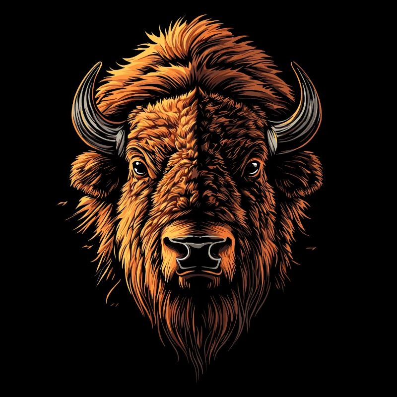 Bison, Bison, Bovins sauvages, Bison, Bison d’Amérique