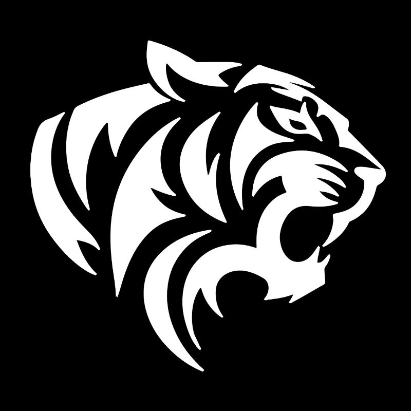Tiger tribal white