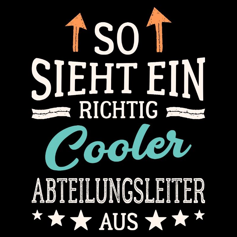 So sieht ein richtig cooler Abteilungsleiter aus