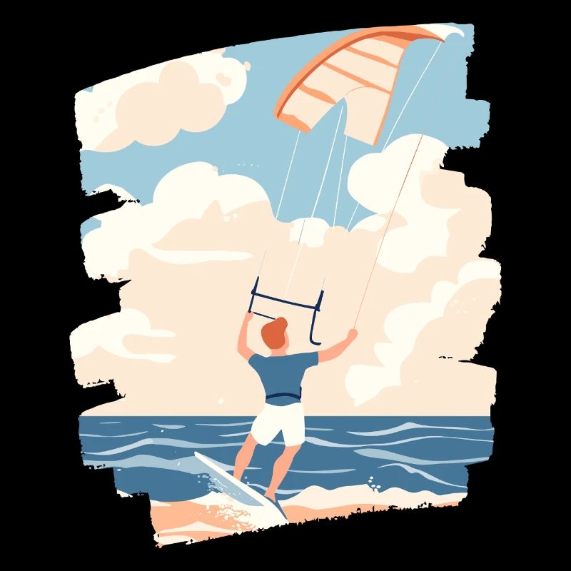 Kitesurfeurs