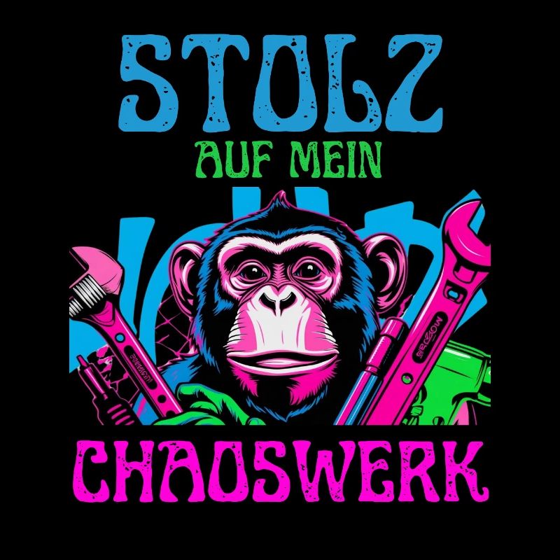 Stolz auf mein Chaoswerk – DIY Monkey