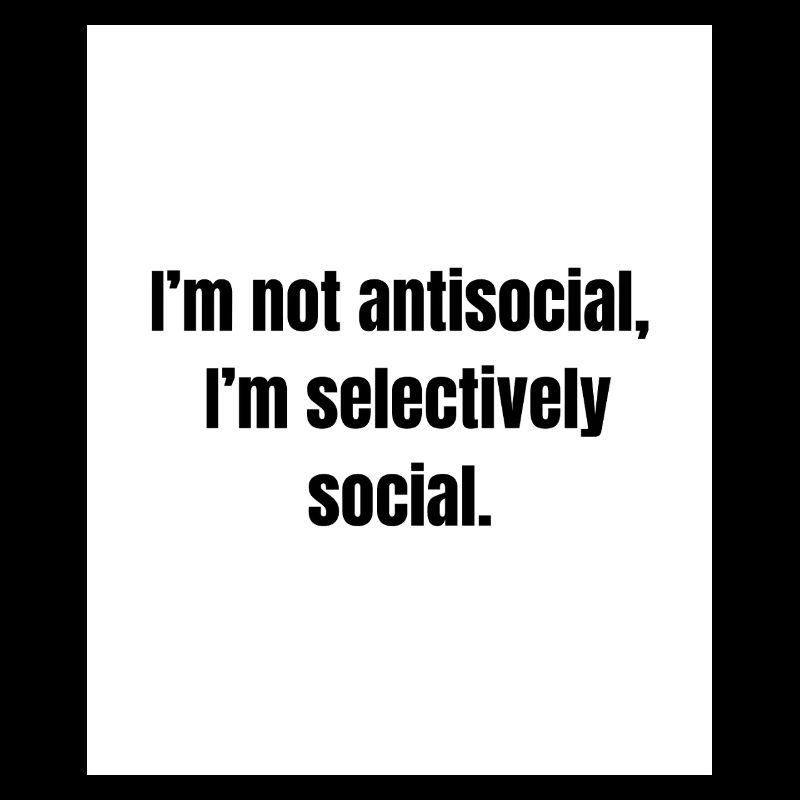 Selectively Social – Introvert Definition