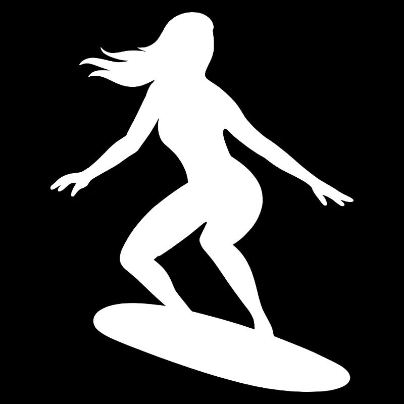Minimalist Surfer Surfboard Water Summer