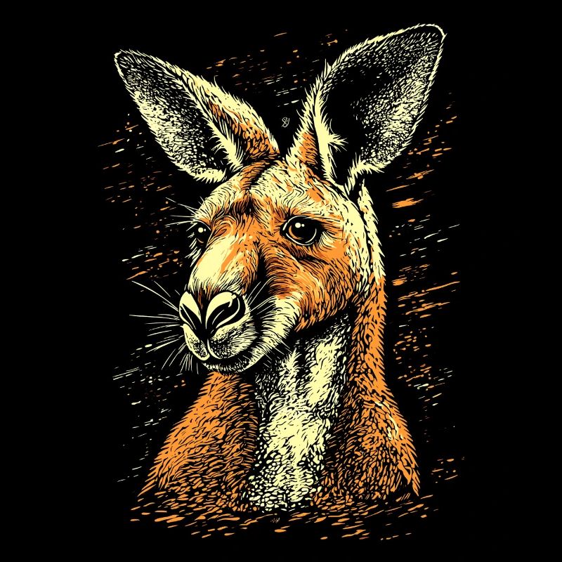 Kangaroo Australia Outback Wild Cute Kangaroos