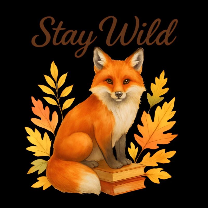 Stay Wild – Autumnal Fox