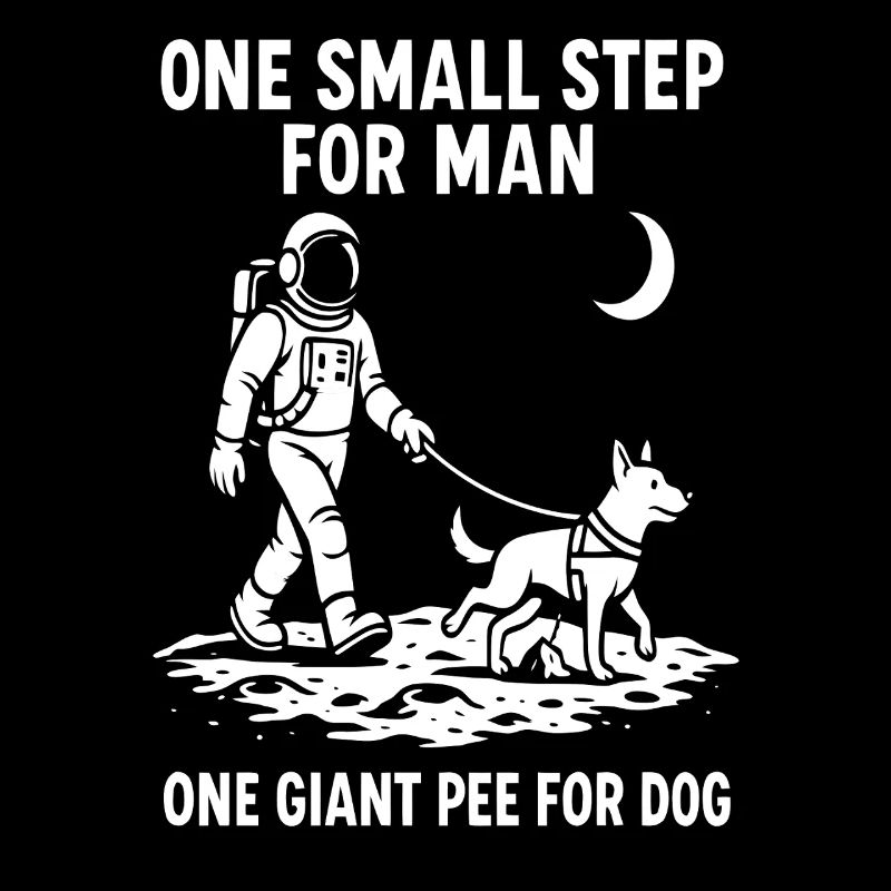 Aventure spatiale avec un chien et un astronaute
