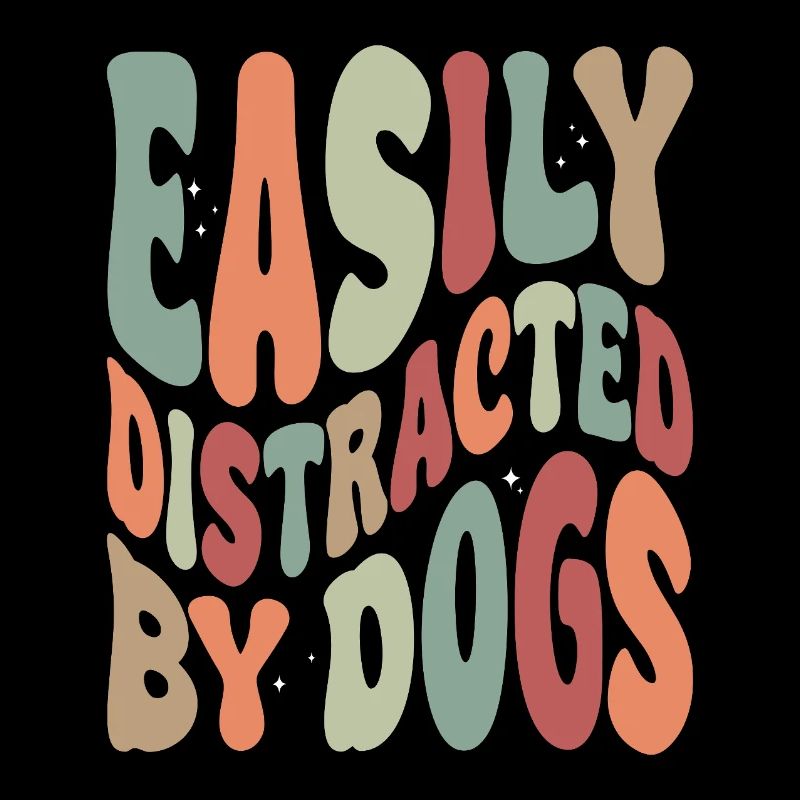 Easily Disctracted By Dogs