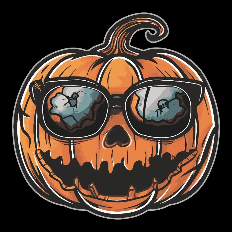 Cool Halloween pumpkin