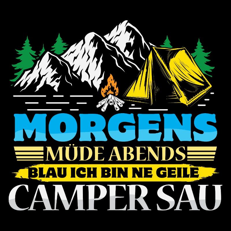 Camper Camping Caravan Saying