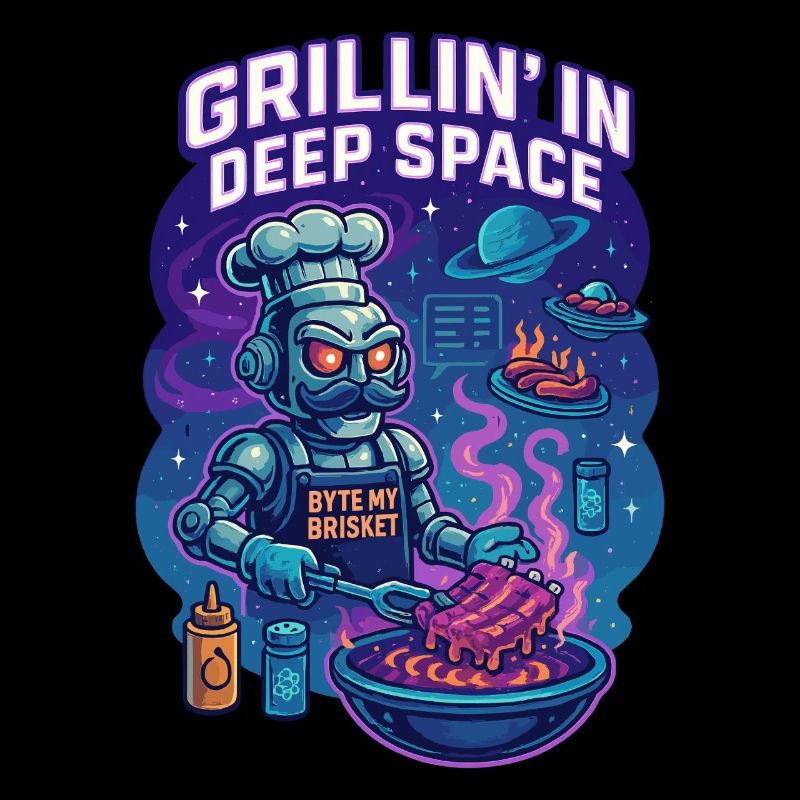Grilling in deep space with Byte My Brisket