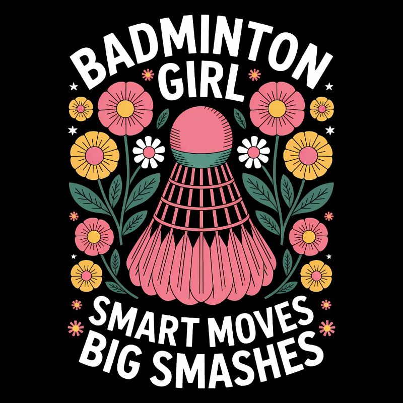 Badminton Spruch Mädchen Lustig Badminton Geschenk