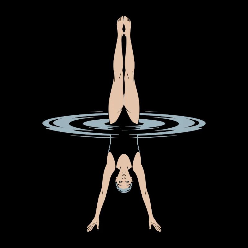 Synchronschwimmen Kunstschwimmen Wassersport