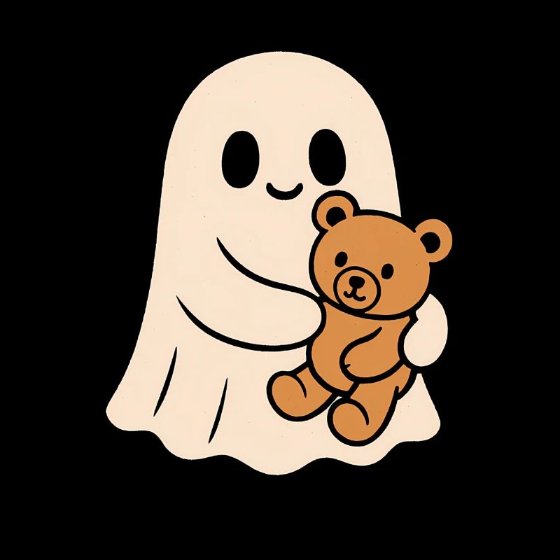 Cuddly Ghost with Teddy