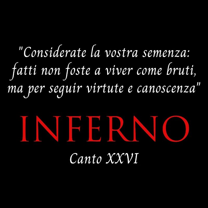 Inferno Canto XXVI Divine Commedy Considerate