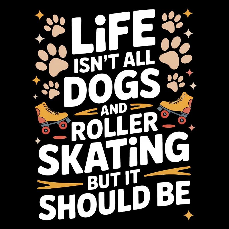 Roller Skating Saying Cats Joke Skating Gift