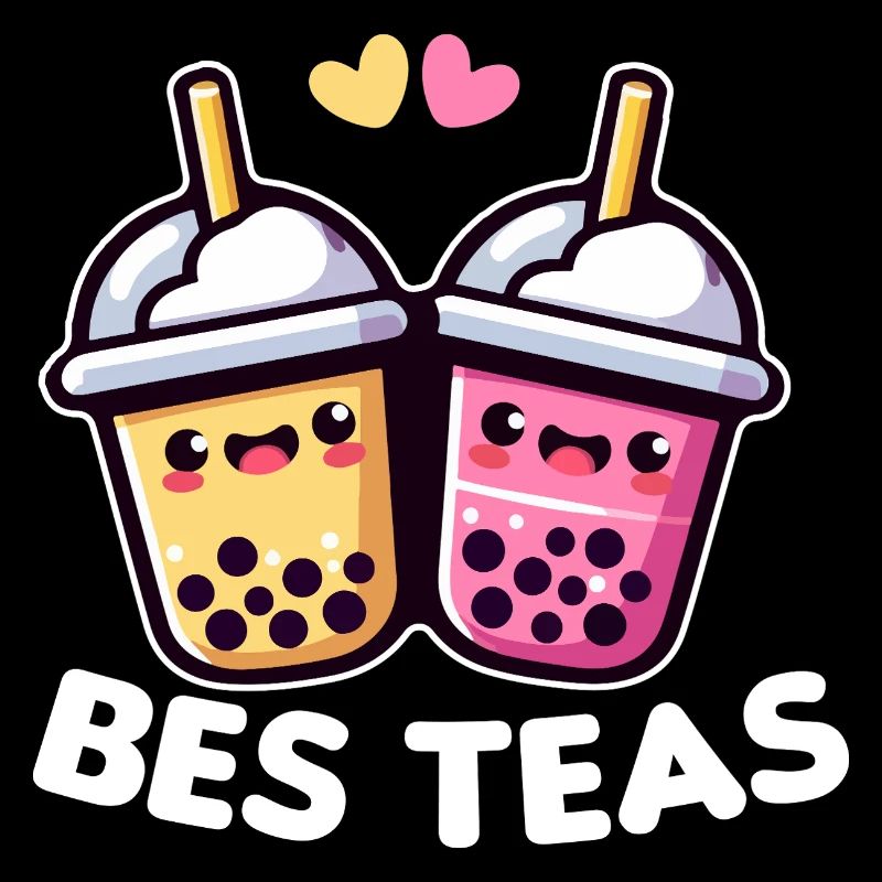 Duos Bubble Tea Adorables