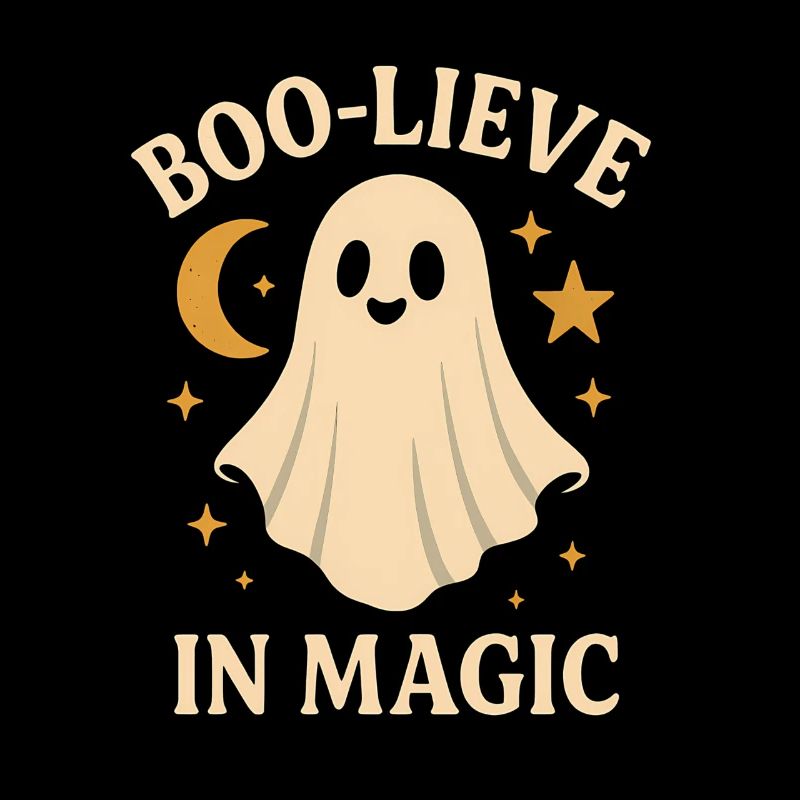 Boo-Lieve in Magic Ghost Tee