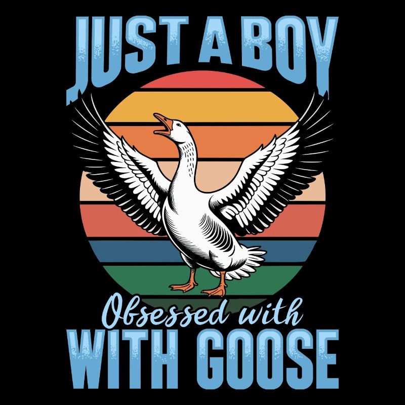 Funny Bird Goose