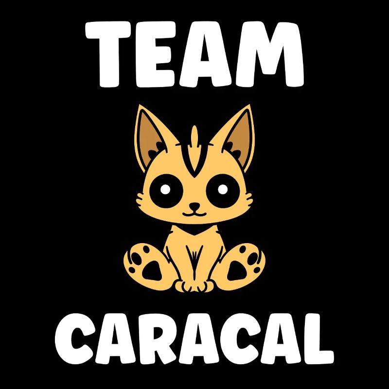 Caracal Mascot Tee Team