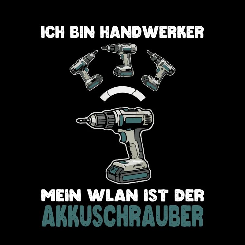 Handwerker WLAN Akkuschrauber