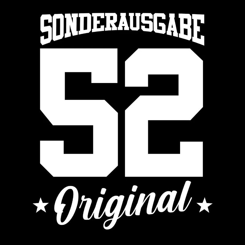 52 Geburtstag