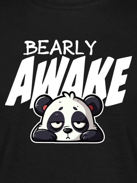 Sleeping Panda Barely Awake