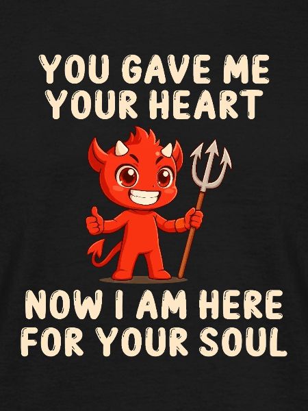 Devilish love message