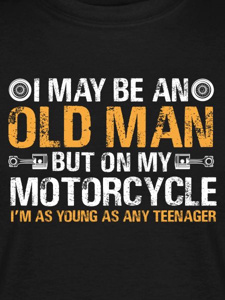 Motorcycle Old Man