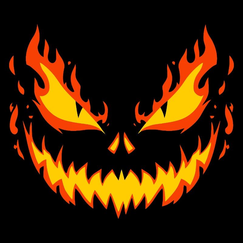 Inferno Skull Grin