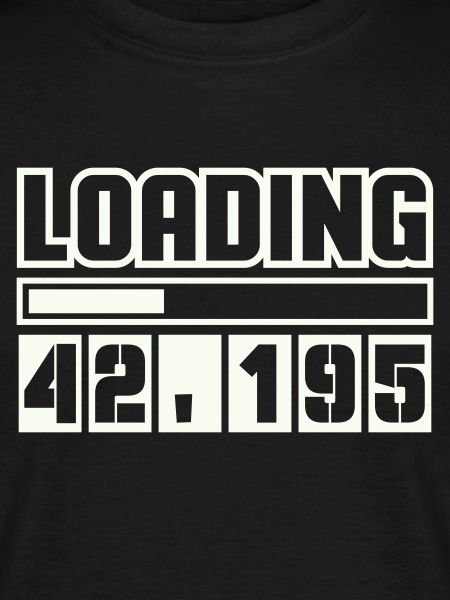 Loading 42,195 Marathon