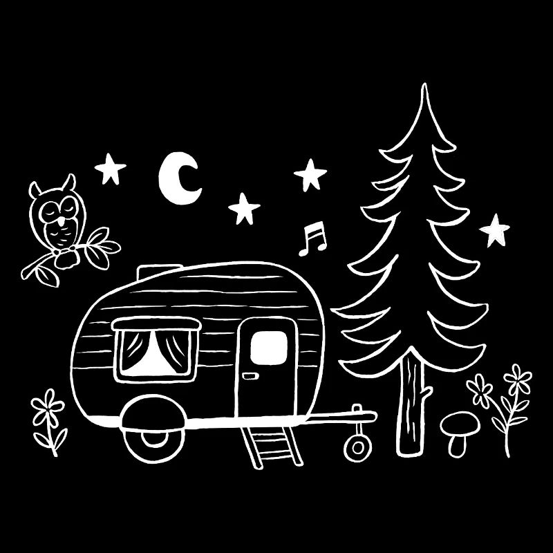 Camping en forêt
