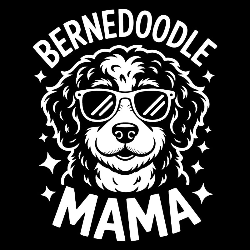 Bernedoodle Spruch Mama Witz Bernedoodle Geschenk